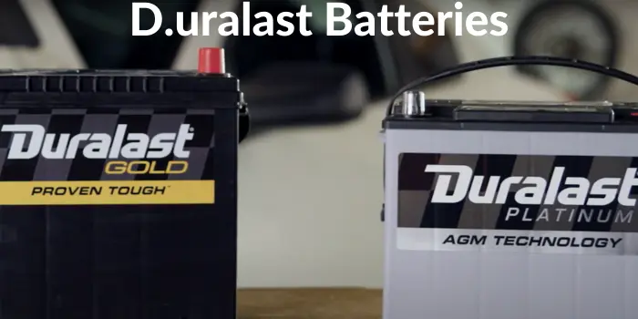 Who makes duralast batteries? Now Number 1 Three Big Companies