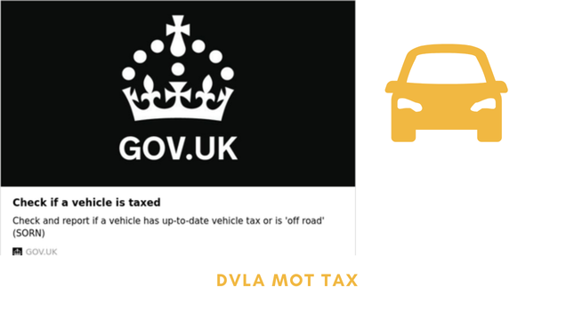 DVLA Check MOT Tax