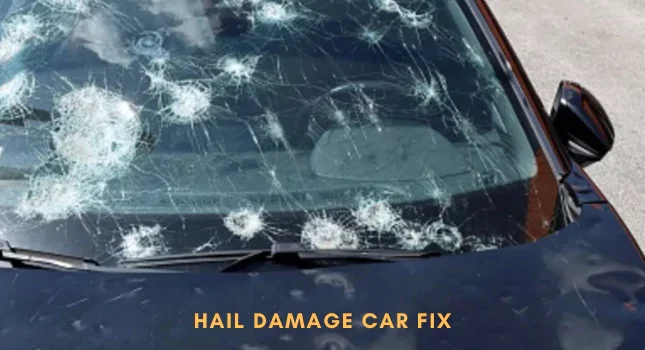 Fix hail damage car